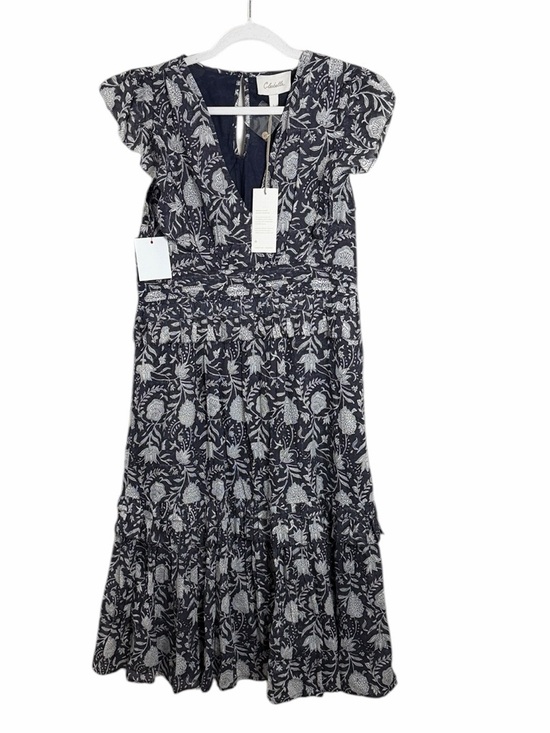 Cleobella Dresses & Skirts - NWT Cleobella Cherie Midi Dress in Navy Block Print Size Large Boho Organic